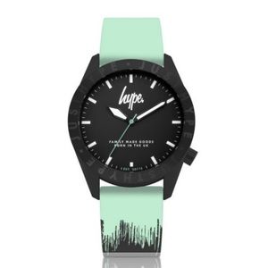 HYPE Two Tone Rubber Strap Watch - HYU008AU